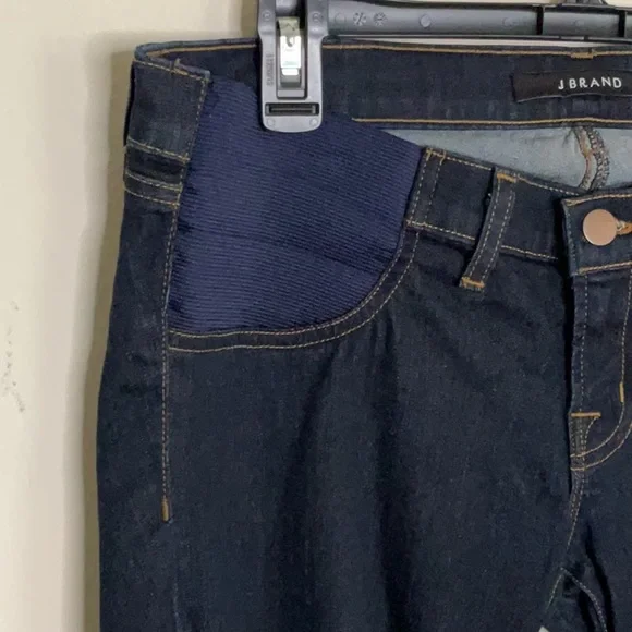 217. J BRAND MAMA J Starless Maternity Blue Jeans 30 /10 - Picture 7 of 14